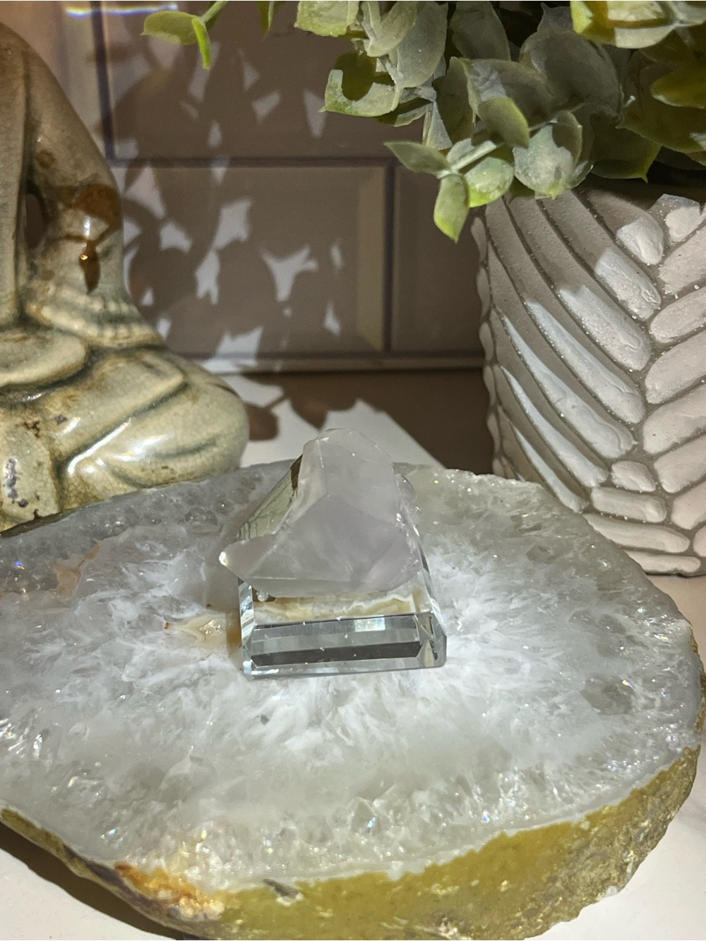 Lavender Calcite - Tongulshan Mine, Daye County